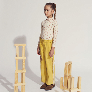 Брюки вельветовые Gingersnaps "Marion Horse", желтые